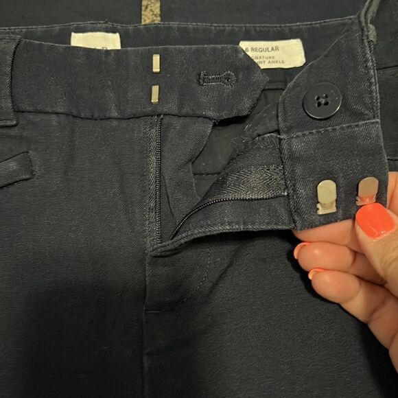 Gap - Capri - Blue Pants - 6 - Picture 4 of 5